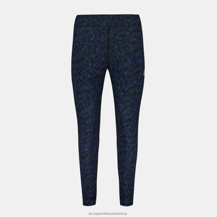 Clothing HVDBF362 Women Le Coq Sportif Leggings Blue