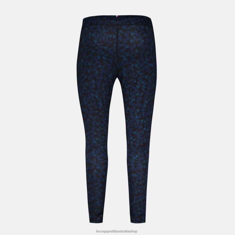 Clothing HVDBF362 Women Le Coq Sportif Leggings Blue