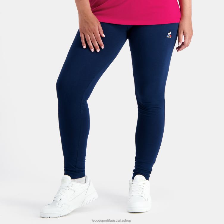 Clothing HVDBF364 Women Le Coq Sportif Leggings Blue