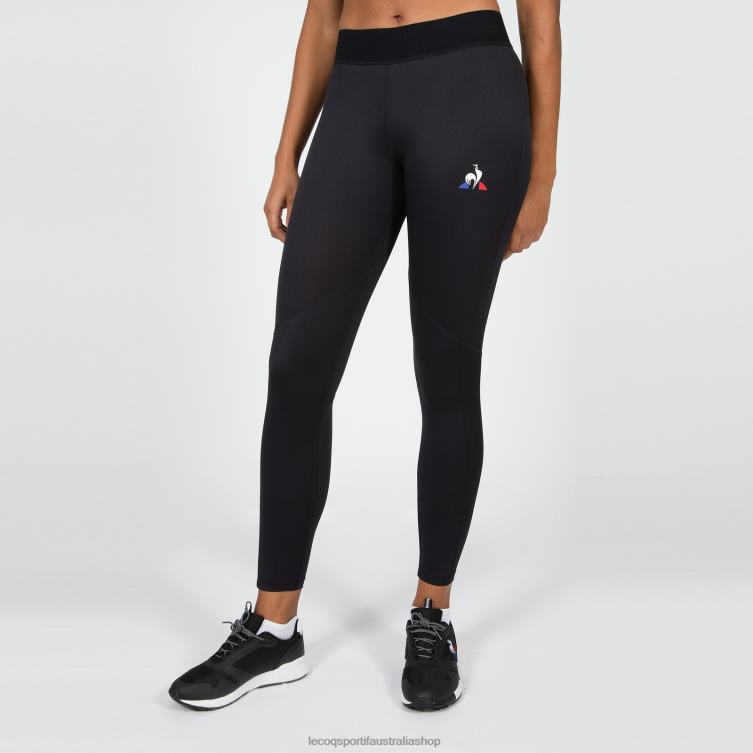 Clothing HVDBF610 Women Le Coq Sportif Leggings Black
