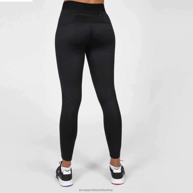 Clothing HVDBF610 Women Le Coq Sportif Leggings Black