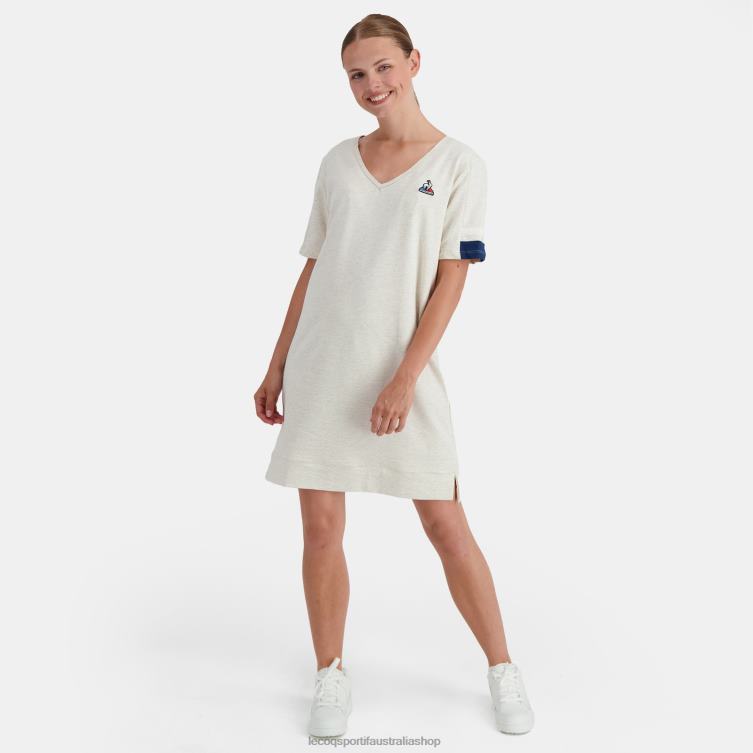 Clothing HVDBF365 Women Le Coq Sportif Dress Beige