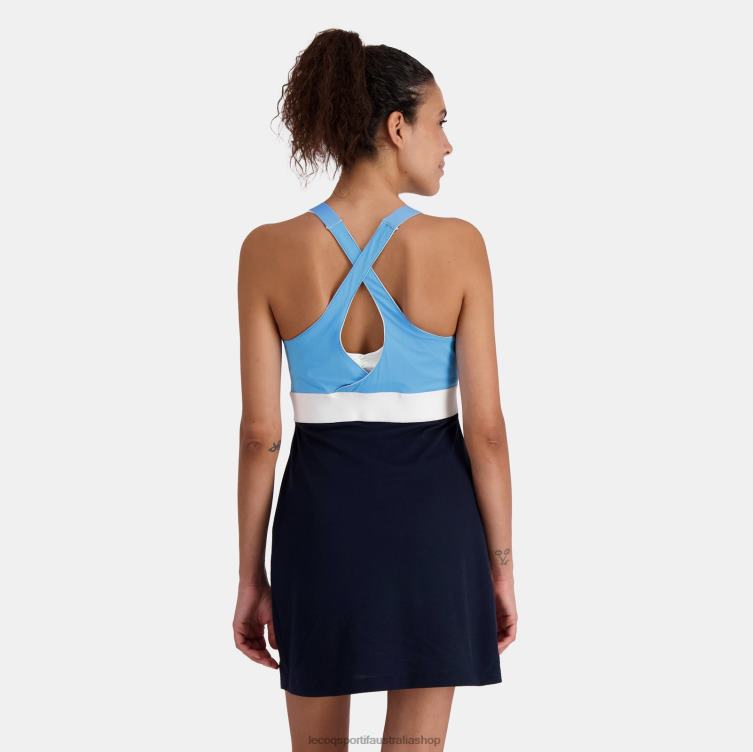 Clothing HVDBF367 Women Le Coq Sportif Dress Blue