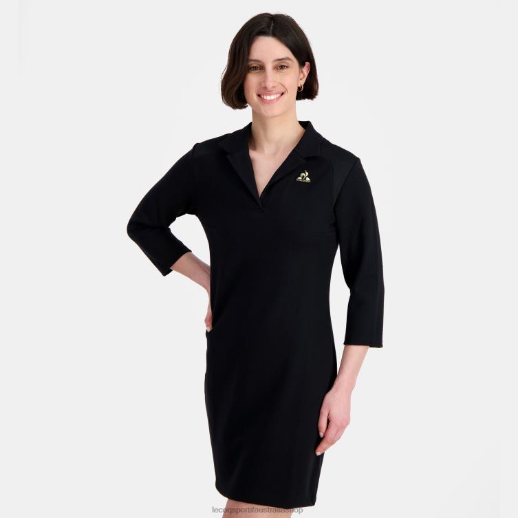 Clothing HVDBF369 Women Le Coq Sportif Dress Black