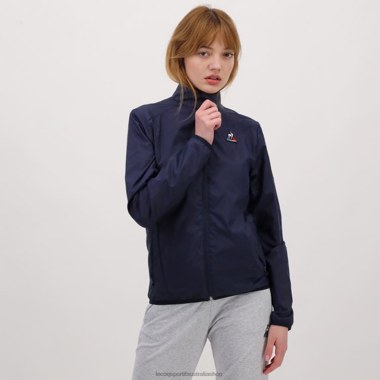 Clothing HVDBF603 Women Le Coq Sportif Windcheater Blue