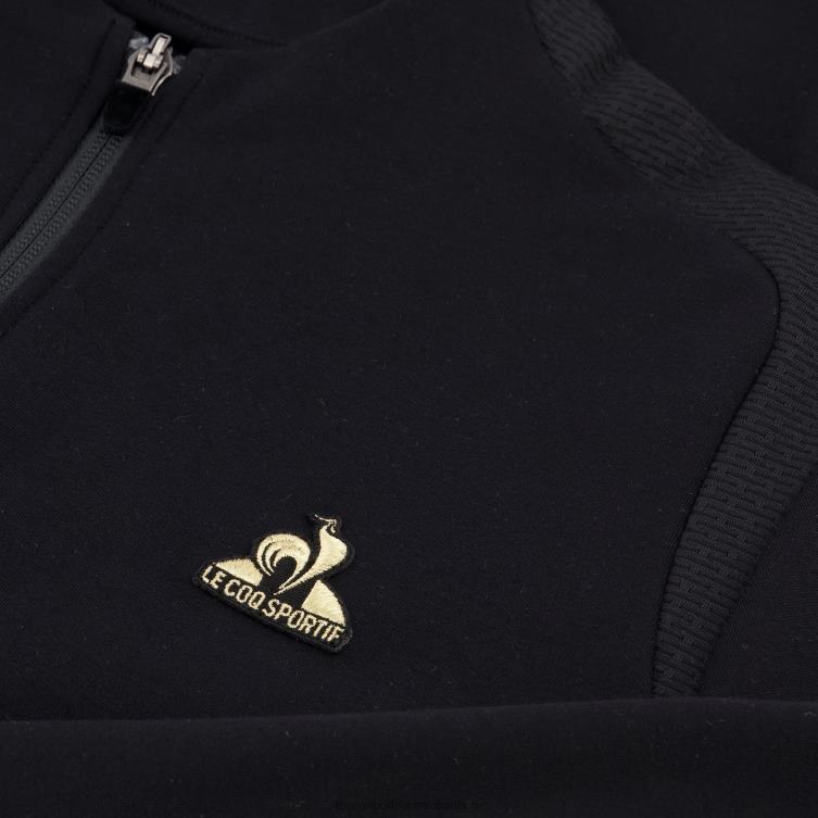 Clothing HVDBF314 Women Le Coq Sportif Sweatshirt Black