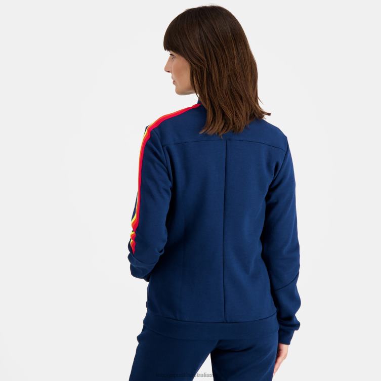 Clothing HVDBF599 Women Le Coq Sportif Sweatshirt Blue