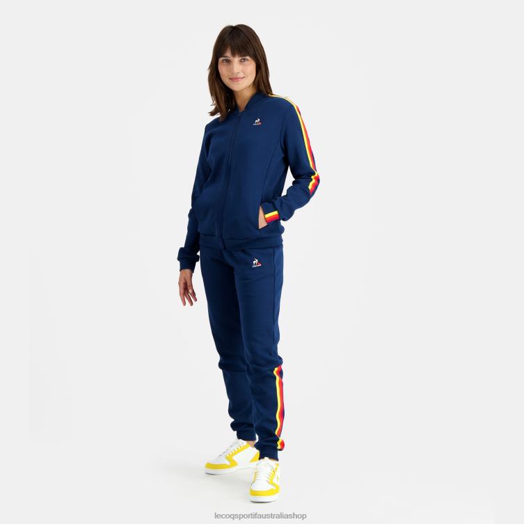 Clothing HVDBF599 Women Le Coq Sportif Sweatshirt Blue