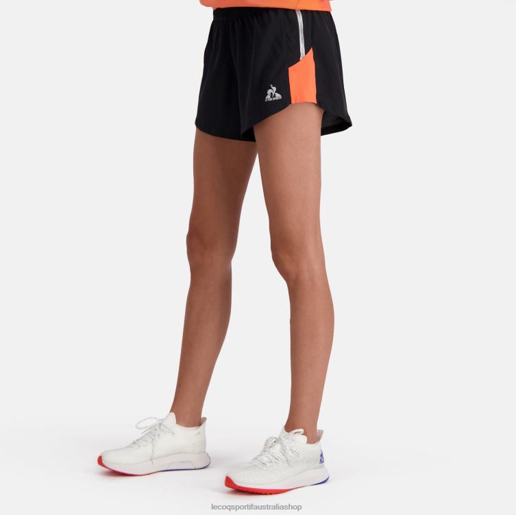 Clothing HVDBF321 Women Le Coq Sportif Shorts Black