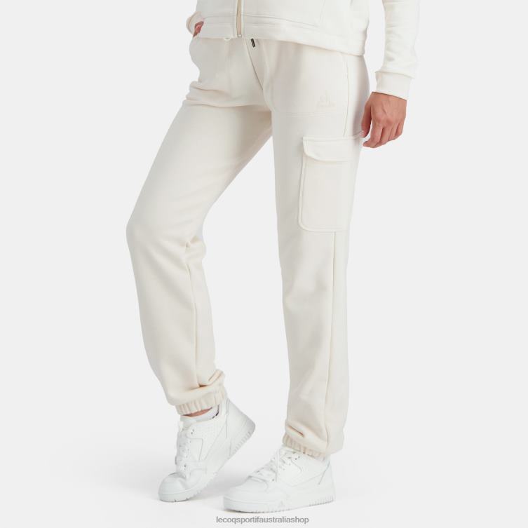 Clothing HVDBF322 Women Le Coq Sportif Trousers White