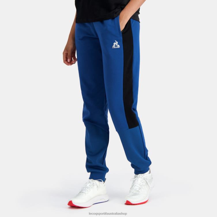 Clothing HVDBF329 Women Le Coq Sportif Trousers Blue