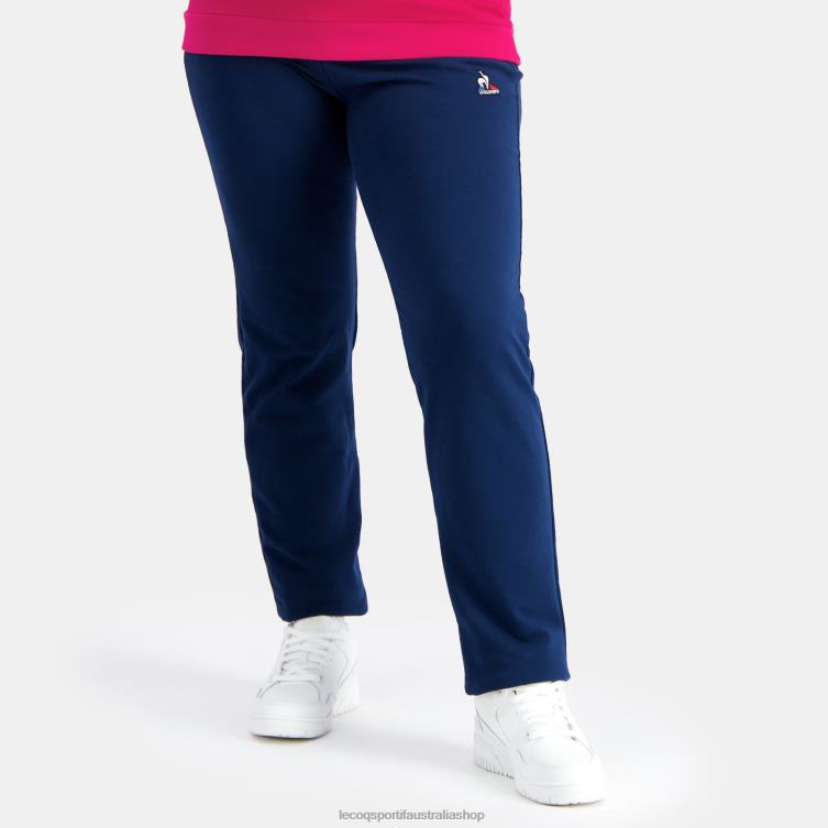 Clothing HVDBF334 Women Le Coq Sportif Trousers Blue