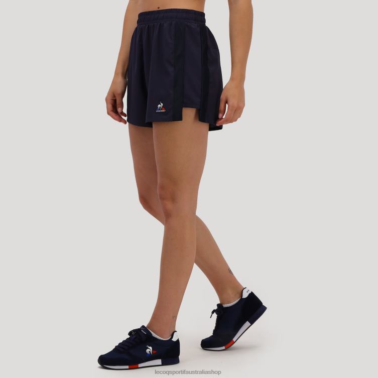 Clothing HVDBF616 Women Le Coq Sportif Shorts Blue