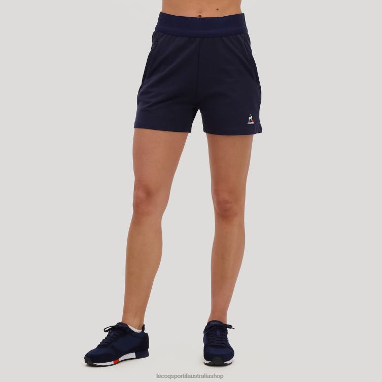 Clothing HVDBF617 Women Le Coq Sportif Shorts Blue