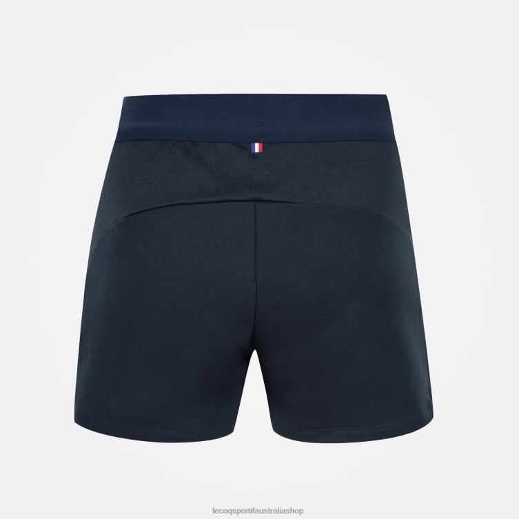 Clothing HVDBF617 Women Le Coq Sportif Shorts Blue