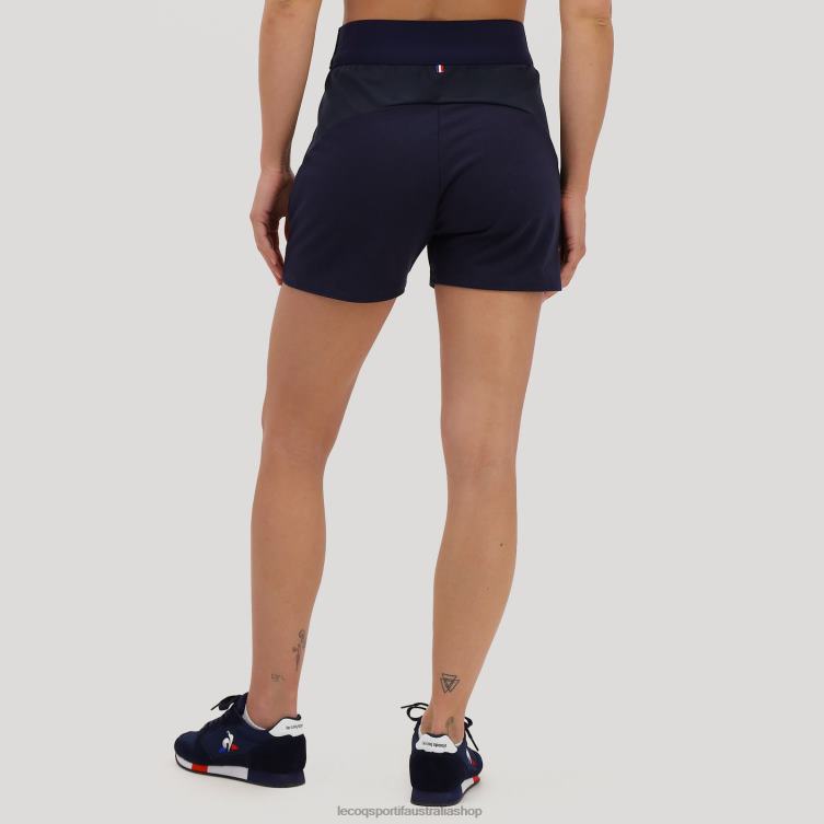 Clothing HVDBF617 Women Le Coq Sportif Shorts Blue