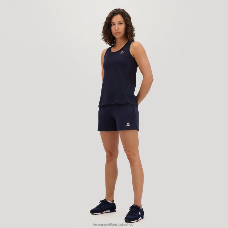 Clothing HVDBF617 Women Le Coq Sportif Shorts Blue