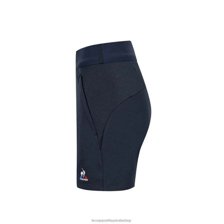 Clothing HVDBF617 Women Le Coq Sportif Shorts Blue