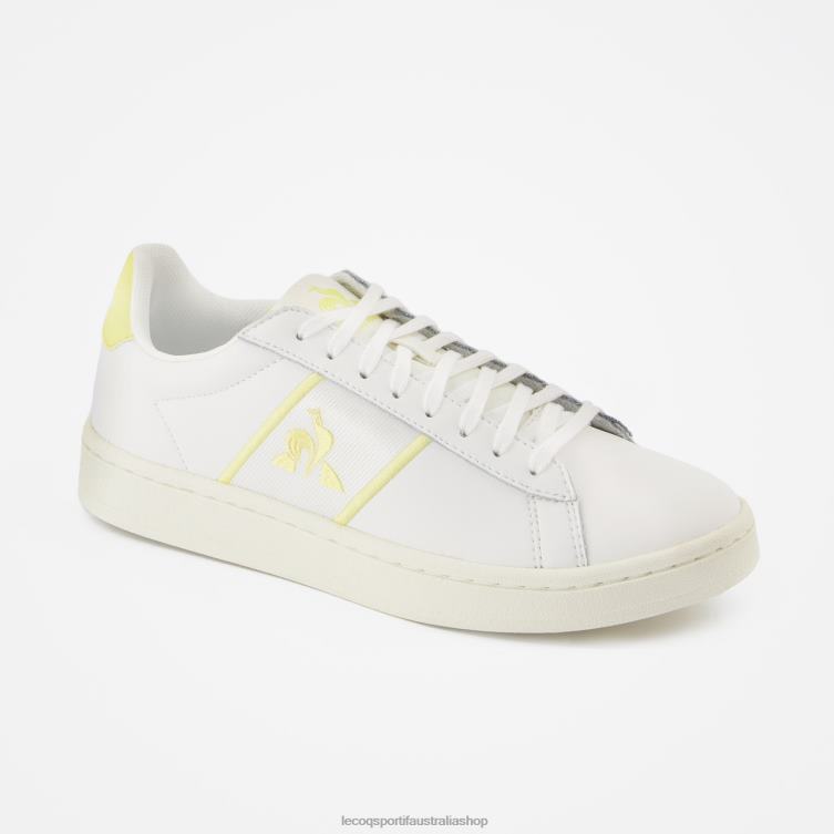 Shoes HVDBF373 Women Le Coq Sportif Shoe Classic Soft W White