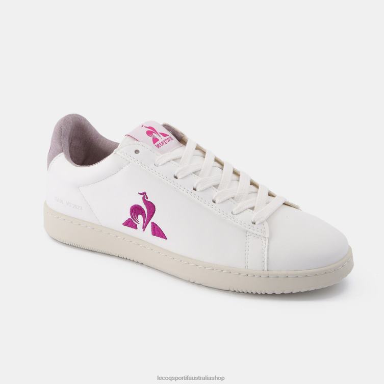 Shoes HVDBF370 Women Le Coq Sportif Shoe Gaia Food Colors White