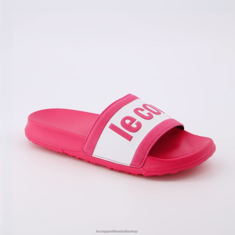 Shoes HVDBF621 Women Le Coq Sportif Slides Pink